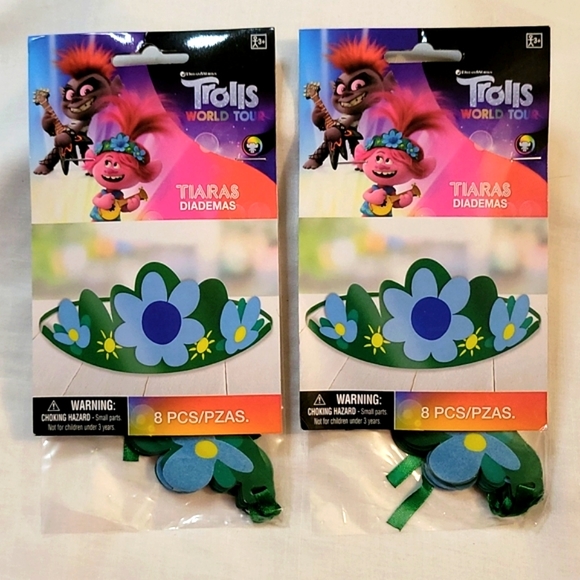 NEW 46 Piece Dreamworks Trolls Party Invitations, Decor & Favors Bundle - SET B - Picture 6 of 17